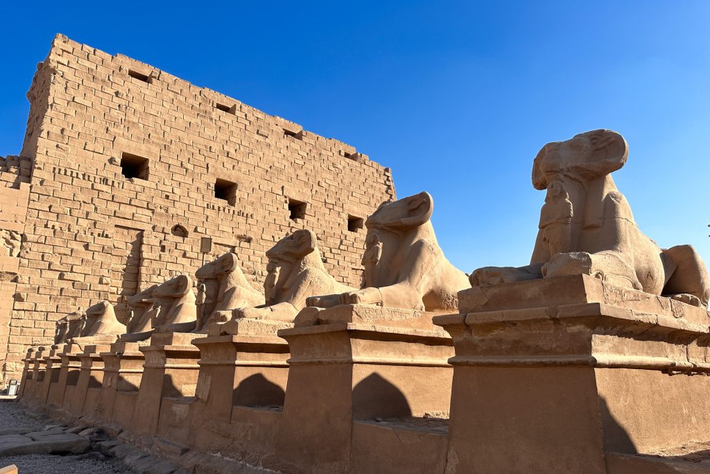 卡克訥神殿 karnak temple 羊頭ram head
