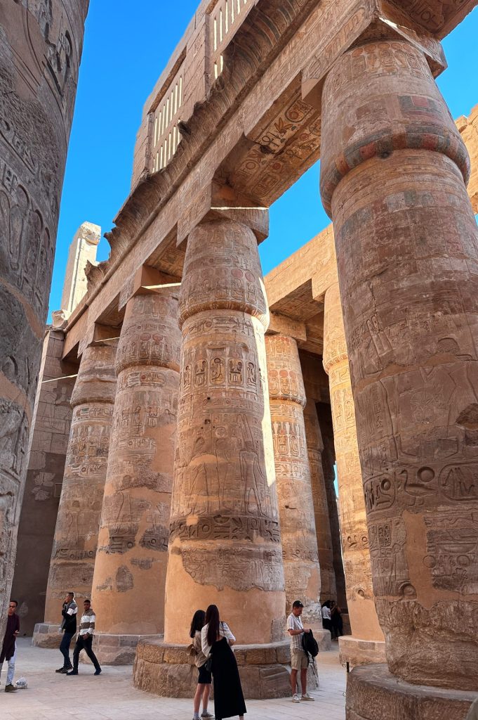 卡克訥神殿 karnak temple 多柱hypostyle
