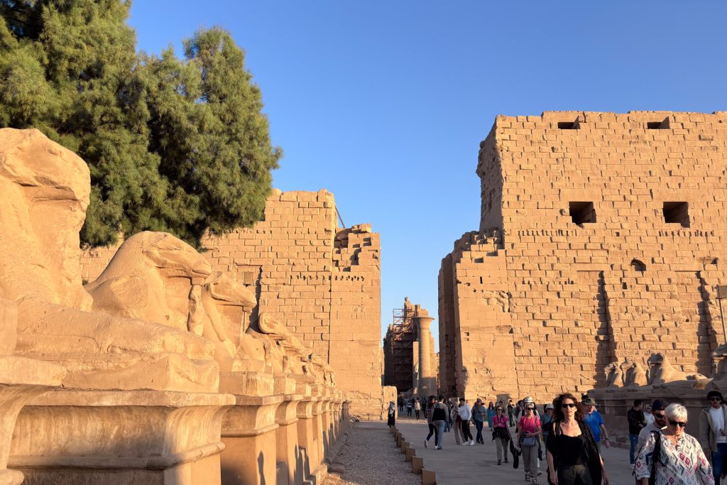卡克訥神殿 karnak temple入口 entrance
