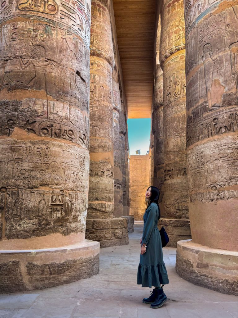 卡克訥神殿 karnak temple 多柱hypostyle