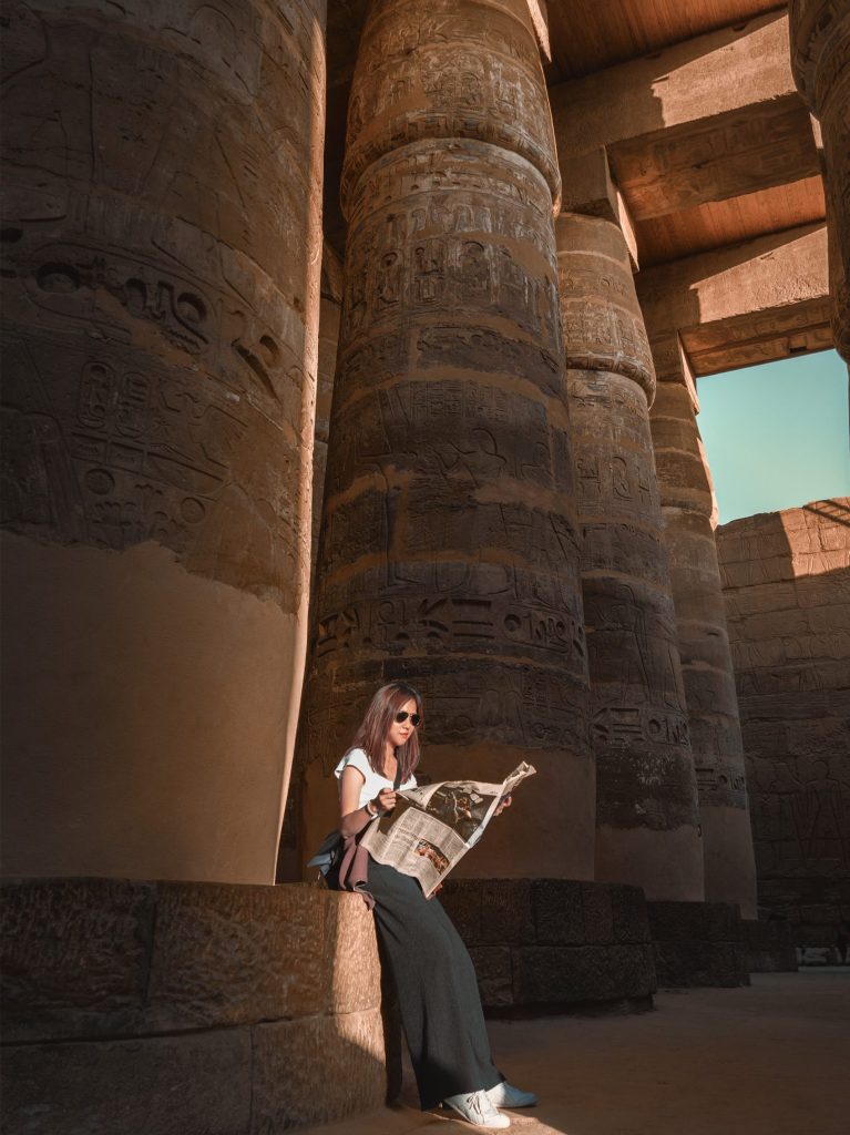卡克訥神殿 karnak temple 多柱hypostyle