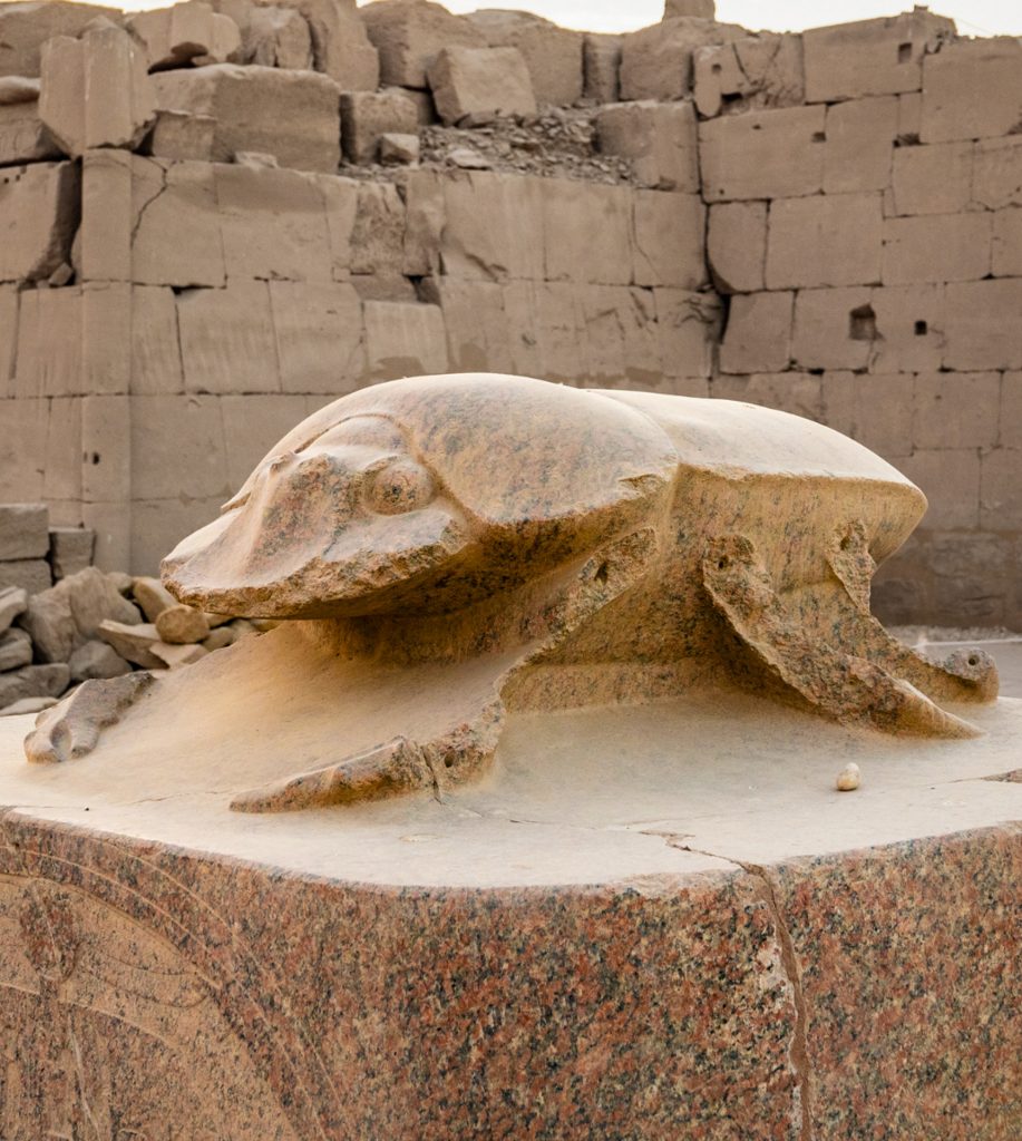 卡克訥神殿 karnak temple 聖甲蟲 scarab